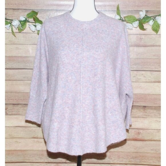 Lou & Gray for Loft Oversized Size XS Pull Over Sweater Crew Neck Dolman Sleeve - Picture 1 of 12